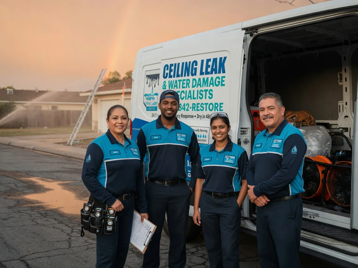 Ceiling Leak Cleanup company in Ruby, SC