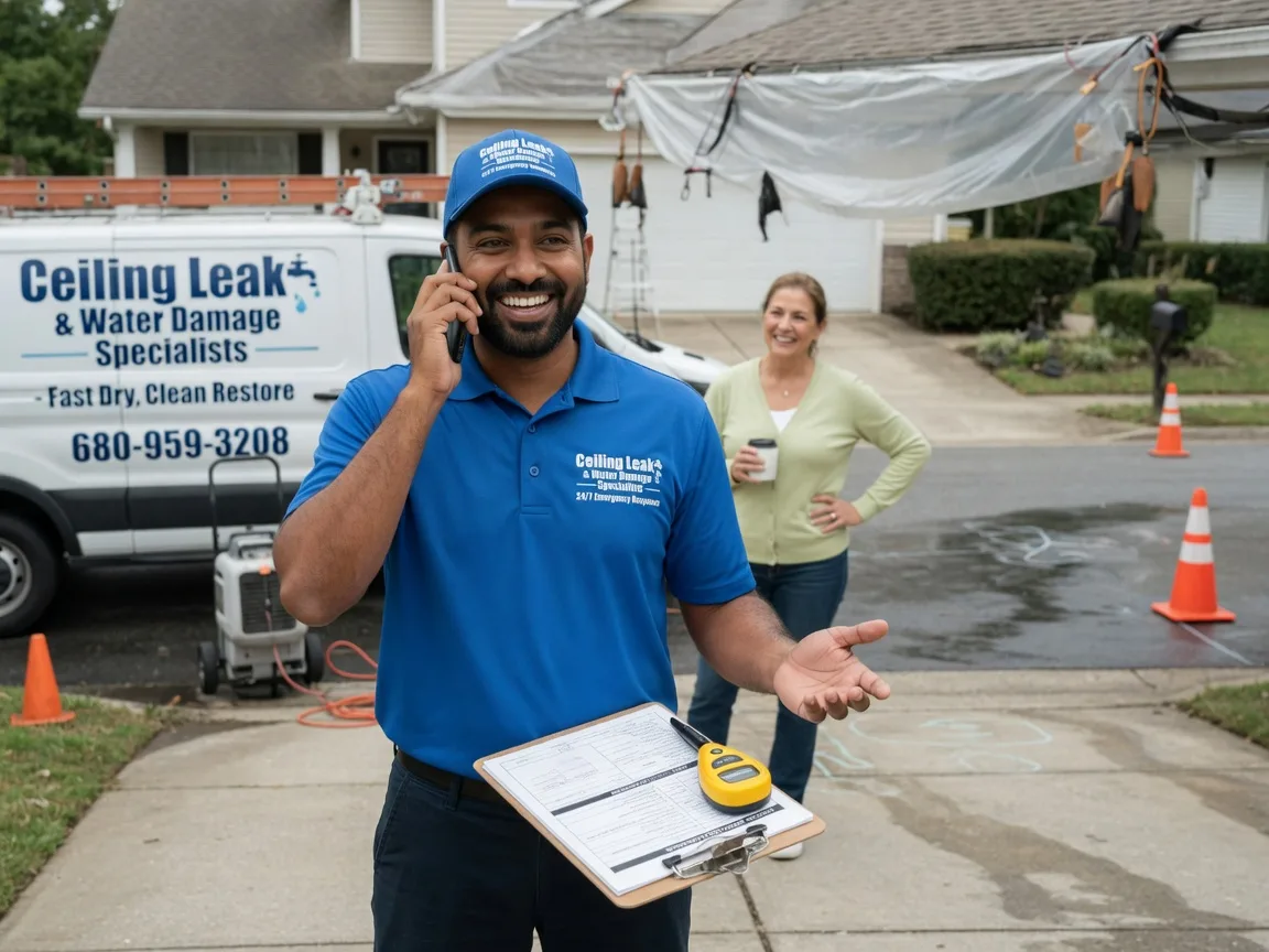 Ceiling Leak Cleanup Ruby, SC FAQs